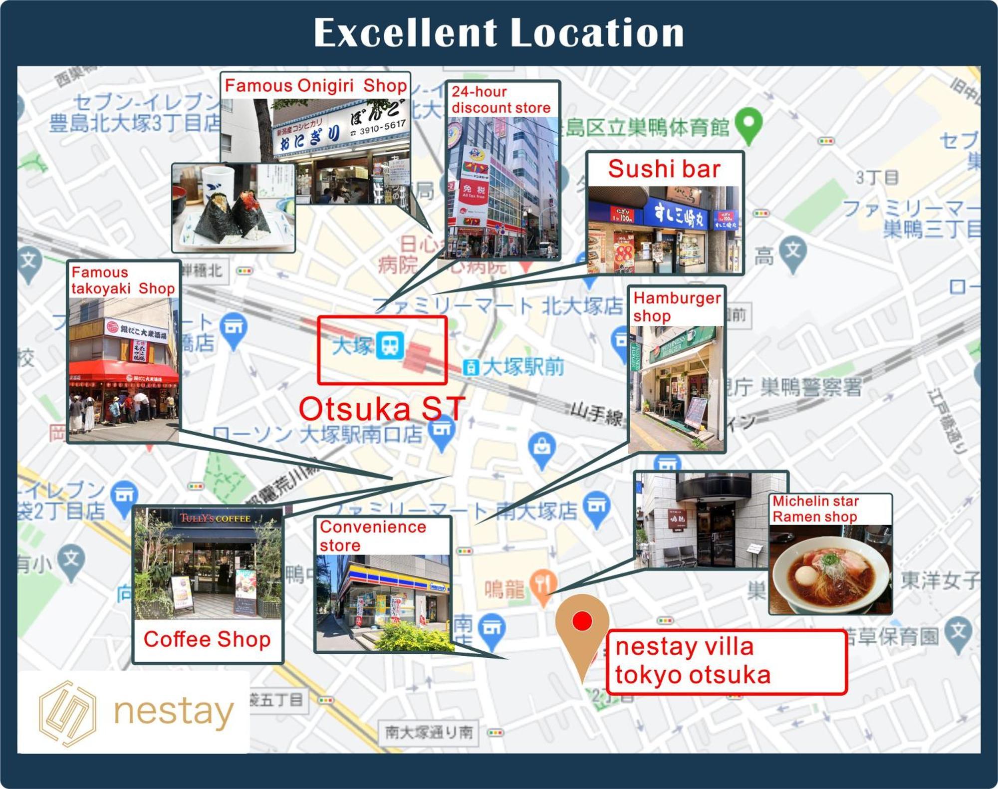 Nestay Villa Tokyo Otsuka מראה חיצוני תמונה